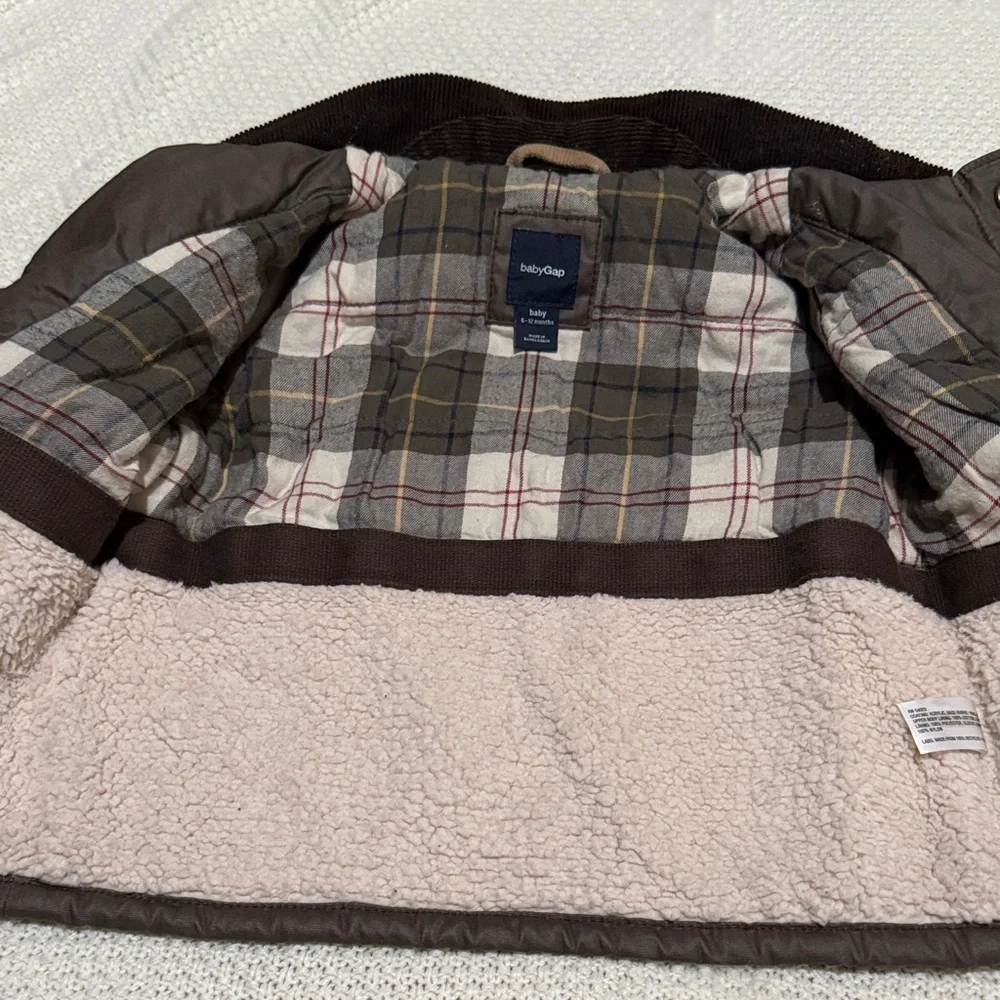 Brown Button-Up Jacket - Picture 3 of 3
